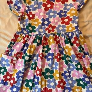 Hanna Andersson Red and Blue Floral dress